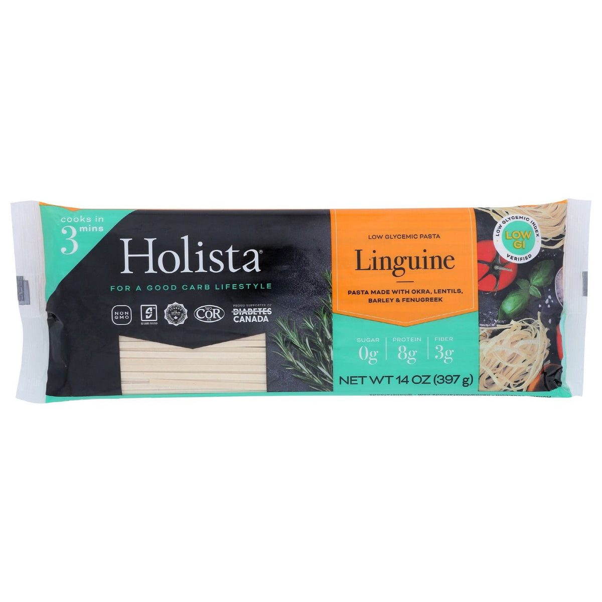 HOLISTA: Pasta Linguine Hlthy Glyc, 14 oz - #tag1# - #tag2#