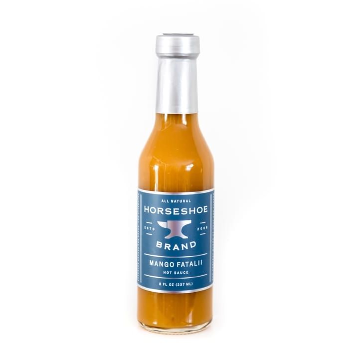 HORSESHOE BRAND: Mango Fatalii Hot Sauce, 8 oz - #tag1# - #tag2#