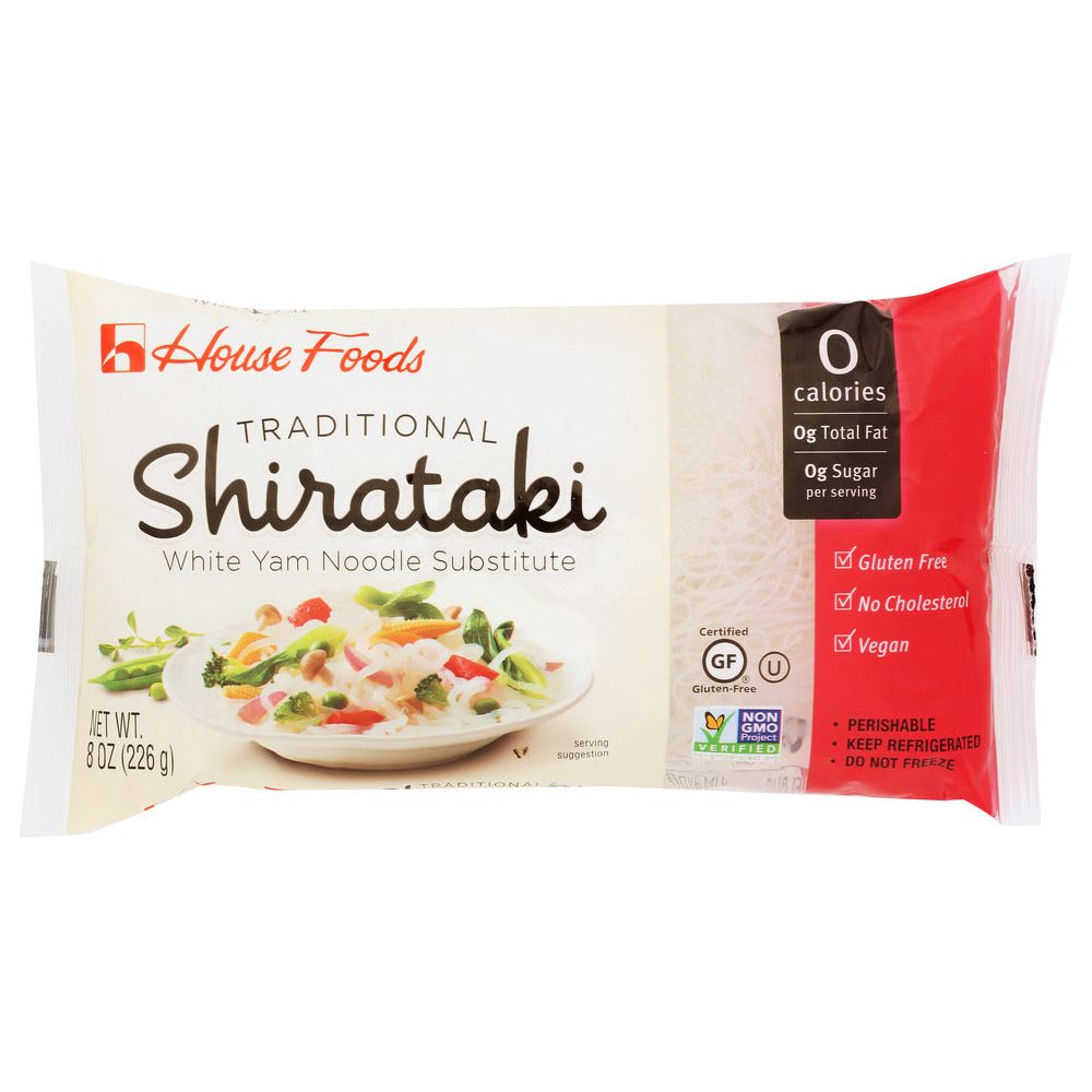 HOUSE FOODS: Traditional Shirataki White Yam Noodle Substitute, 8 oz - #tag1# - #tag2#