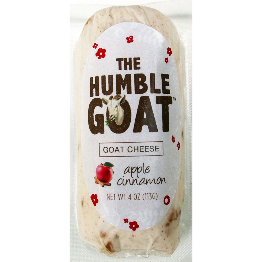 HUMBLE GOAT: Chs Chevre Apple Cinn, 4 oz - #tag1# - #tag2#