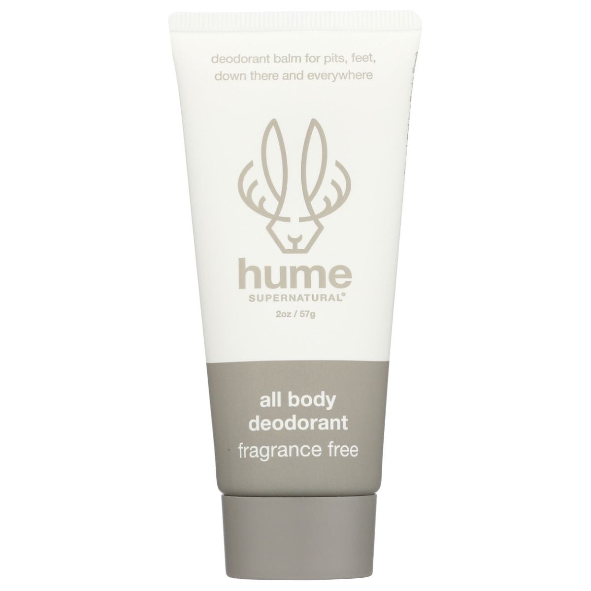 HUME SUPERNATURAL: All Body Deodorant Fragrance Free, 2 oz - #tag1# - #tag2#