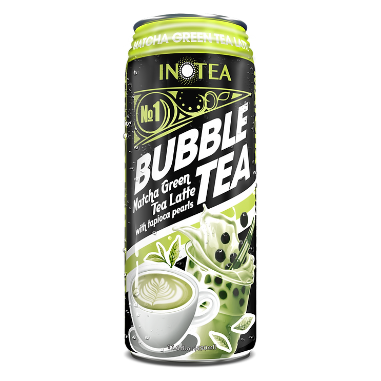INOTEA: Tea Latte Matcha Green, 16.6 FO - #tag1# - #tag2#