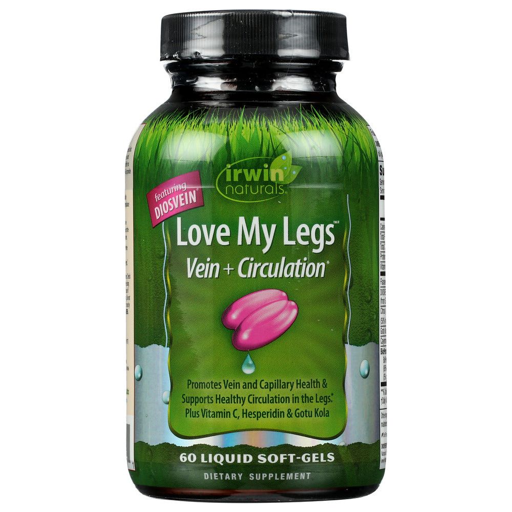 IRWIN NATURALS: Circulatory Love My Legs, 60 sg - #tag1# - #tag2#