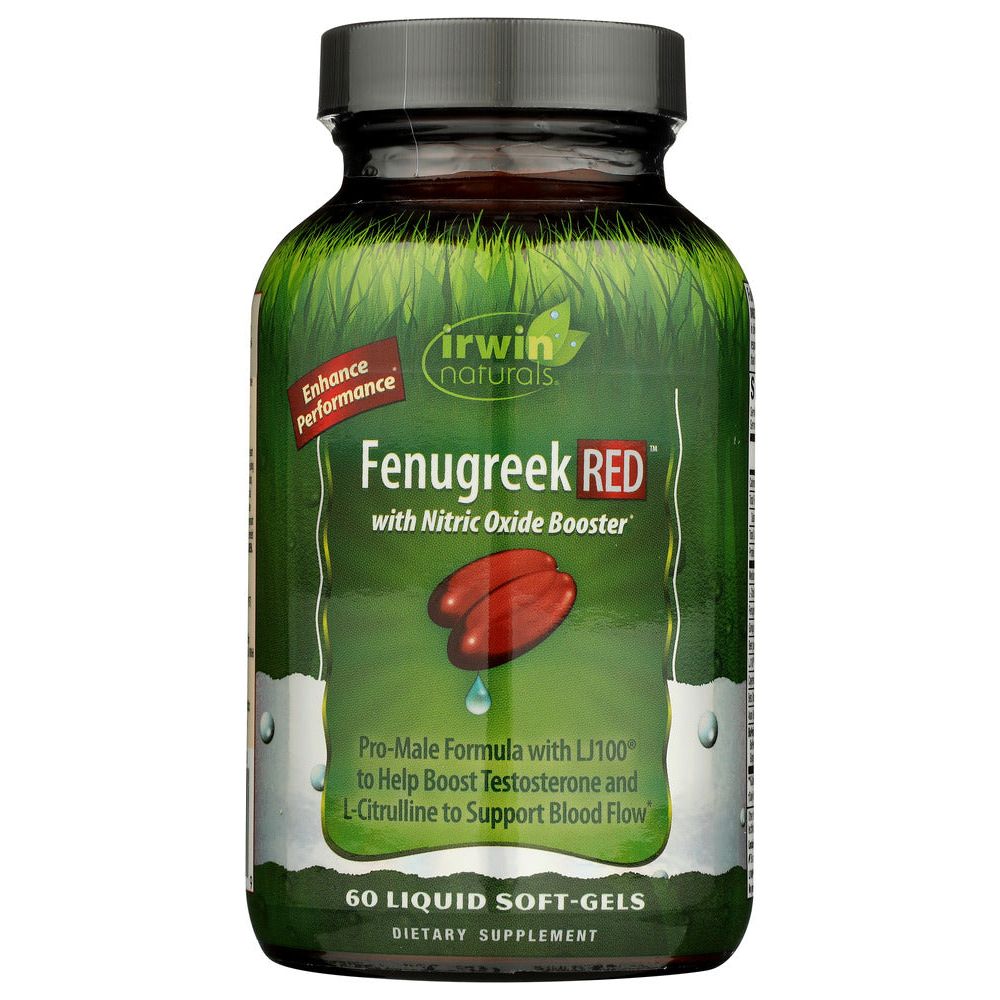 IRWIN NATURALS: Fenugreek Red, 60 sg - #tag1# - #tag2#