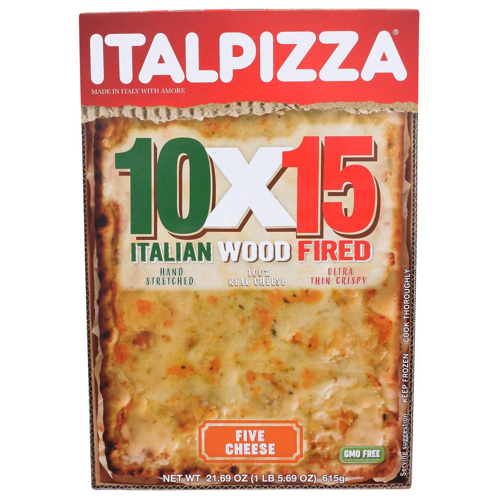ITALPIZZA 10 X 15: Pizza 5 Chs Wood Fired, 22.6 oz - #tag1# - #tag2#