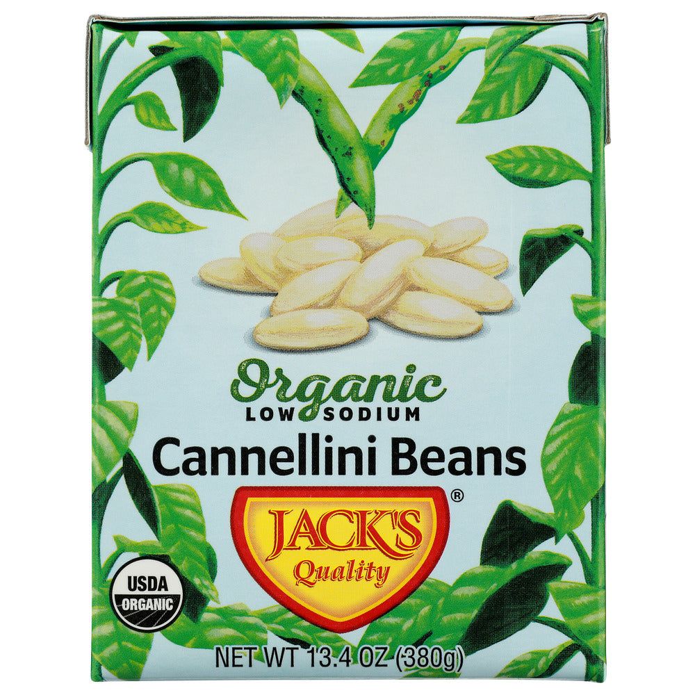 JACKS QUALITY: Bean Cnnllni Lw Sodium Org, 13.4 oz - #tag1# - #tag2#