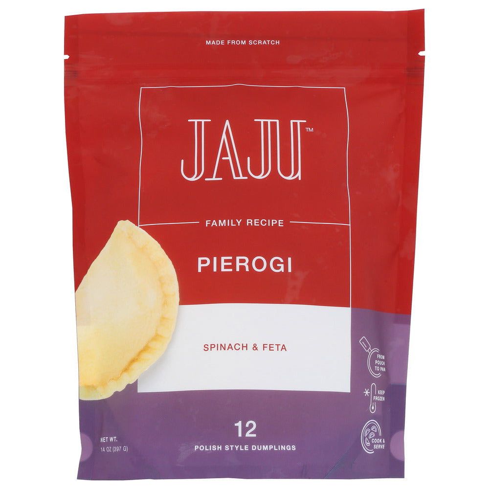 JAJU: Feta Spinach Pierogi, 14 oz - #tag1# - #tag2#