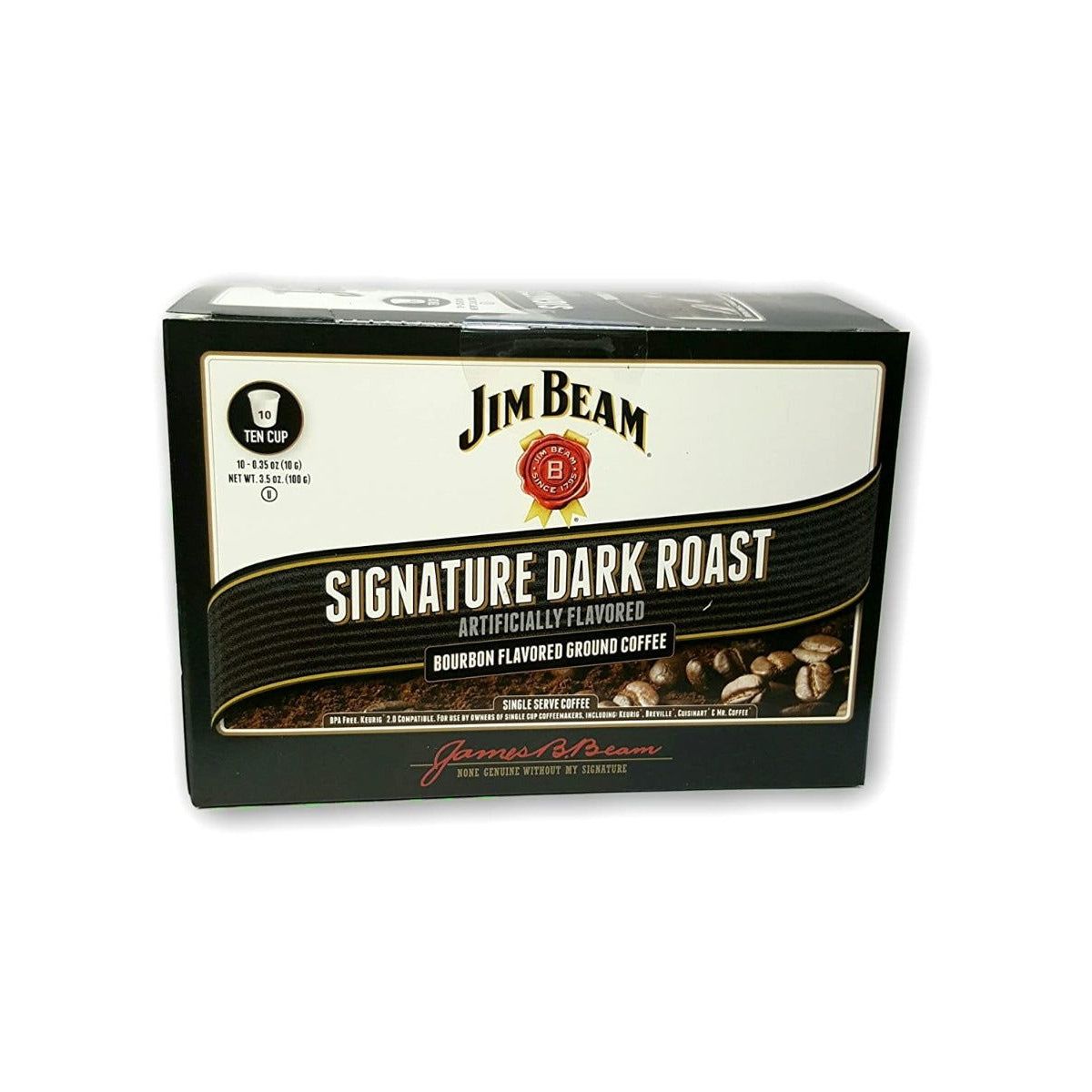 JIM BEAM COFFEE: Coffee Drk Roast Sngl Srv, 10 pc - #tag1# - #tag2#