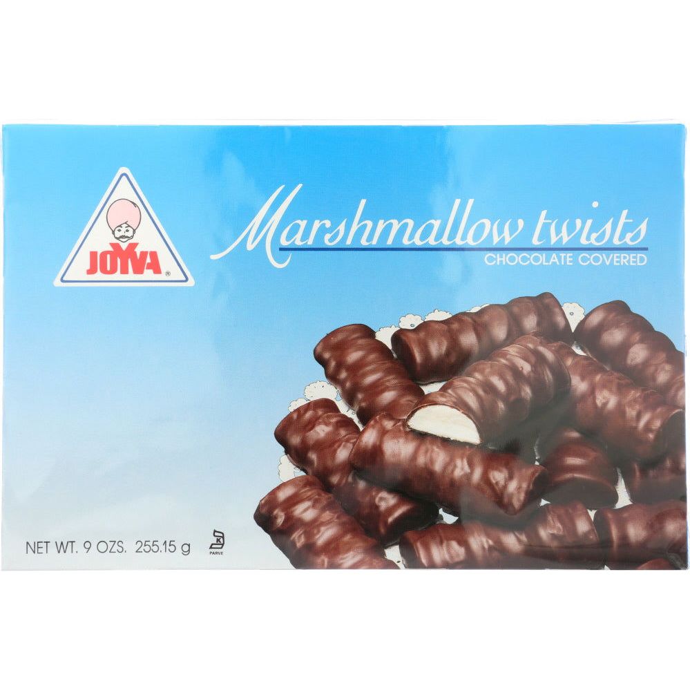 JOYVA: Chocolate Covered Marshmallow Twists, 9 oz - Sunshine Co Op. - #tag1# - #tag2# - #tag3# - #tag4#