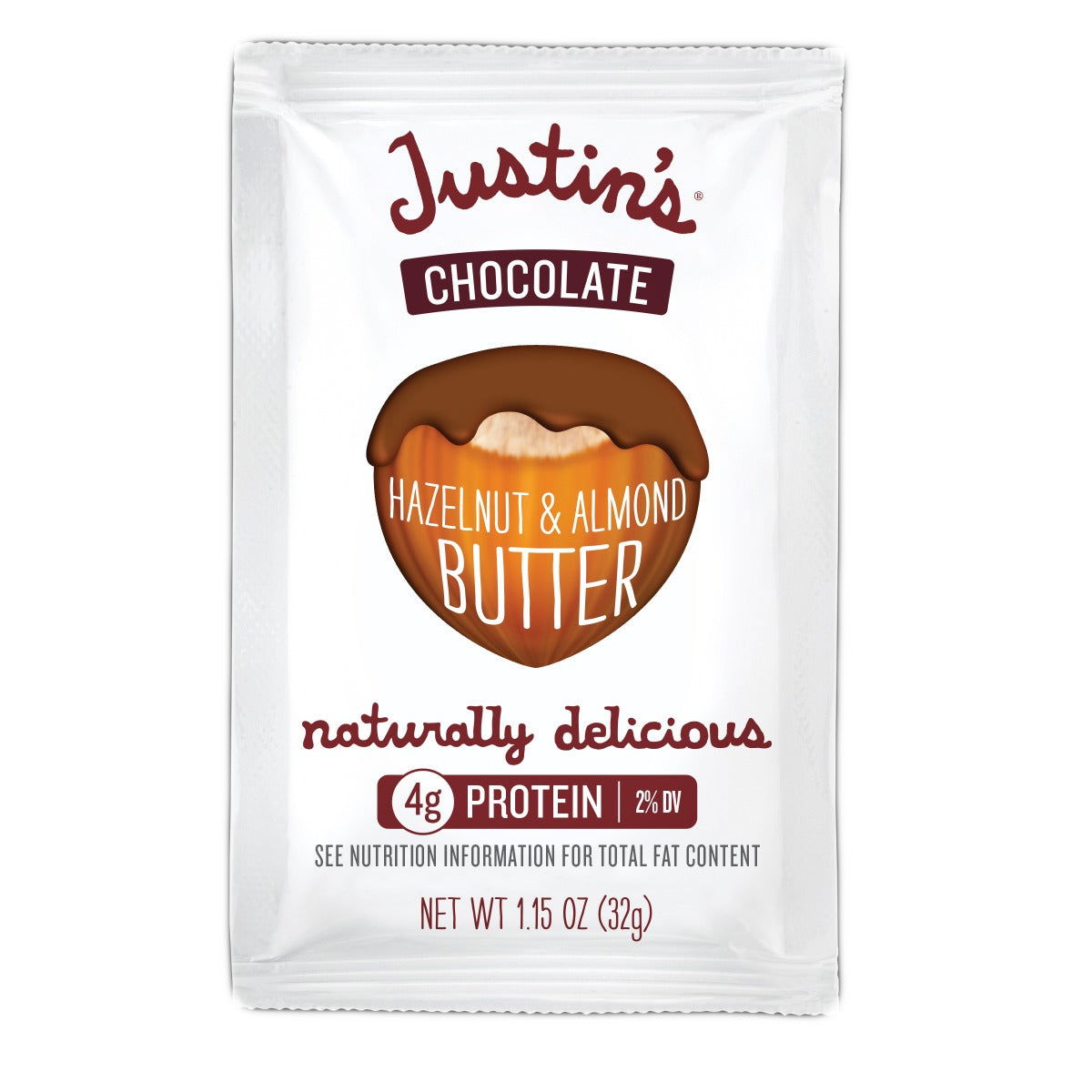 JUSTIN'S: Nut Butter Squeeze Pack Chocolate Hazelnut, 1.15 oz - #tag1# - #tag2#
