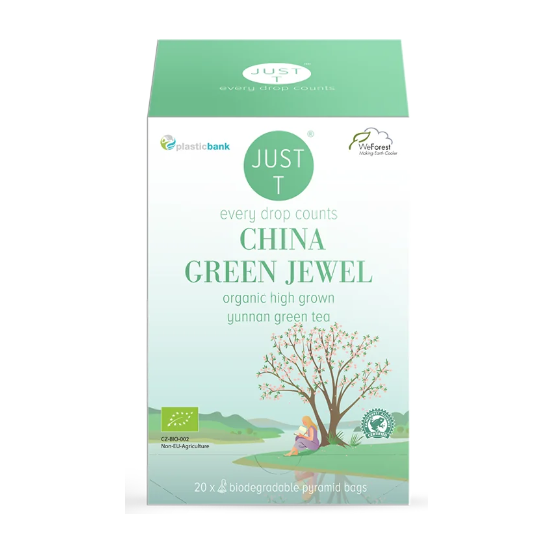 JUST T: China Green Jewel Tea, 1.41 oz - #tag1# - #tag2#