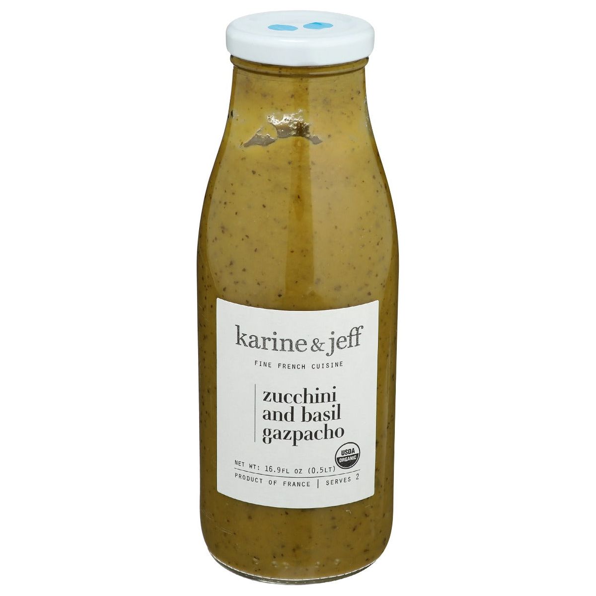 KARINE & JEFF: Zucchini and Basil Gazpacho, 16.9 fo - #tag1# - #tag2#