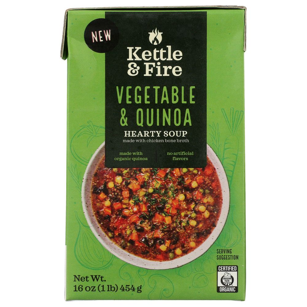 KETTLE AND FIRE: Soup Vegetable and Quinoa, 16 oz - #tag1# - #tag2#