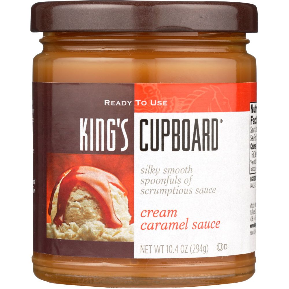 KINGS CUPBOARD: Cream Caramel Sauce, 10.4 oz - #tag1# - #tag2#