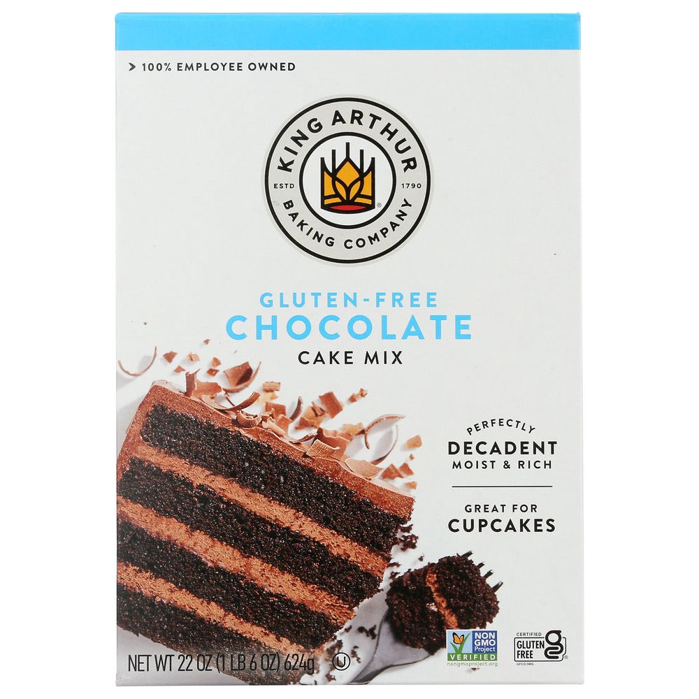 KING ARTHUR FLOUR: Gluten Free Chocolate Cake Mix, 22 oz - #tag1# - #tag2#
