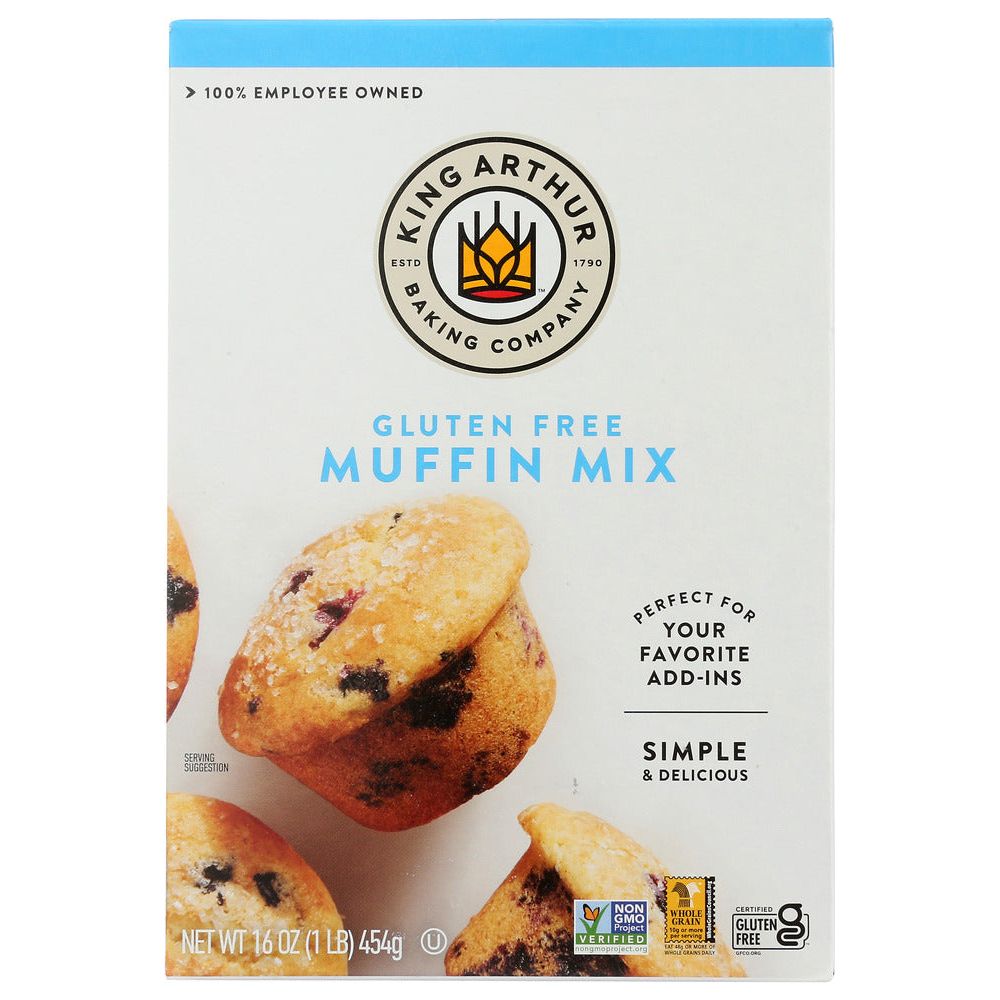 KING ARTHUR FLOUR: Gluten Free Muffin Mix, 16 oz - #tag1# - #tag2#