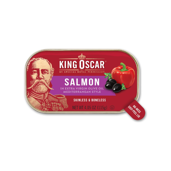 KING OSCAR: Atlantic Salmon Mediterranean Style, 4.05 oz - #tag1# - #tag2#