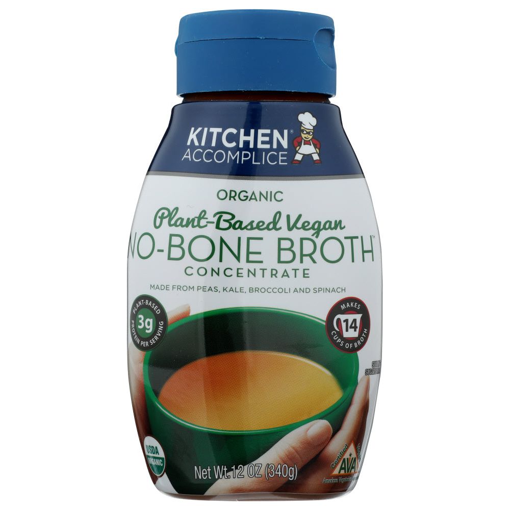 KITCHEN ACCOMPLICE: Plant Based Vegan Broth, 12 oz - #tag1# - #tag2#
