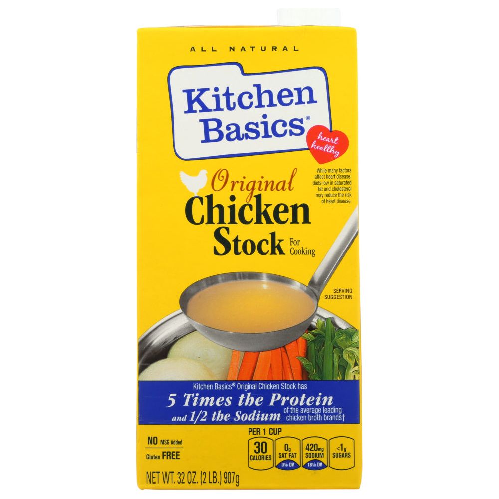 KITCHEN BASICS: Original Chicken Stock, 32 Oz - #tag1# - #tag2#