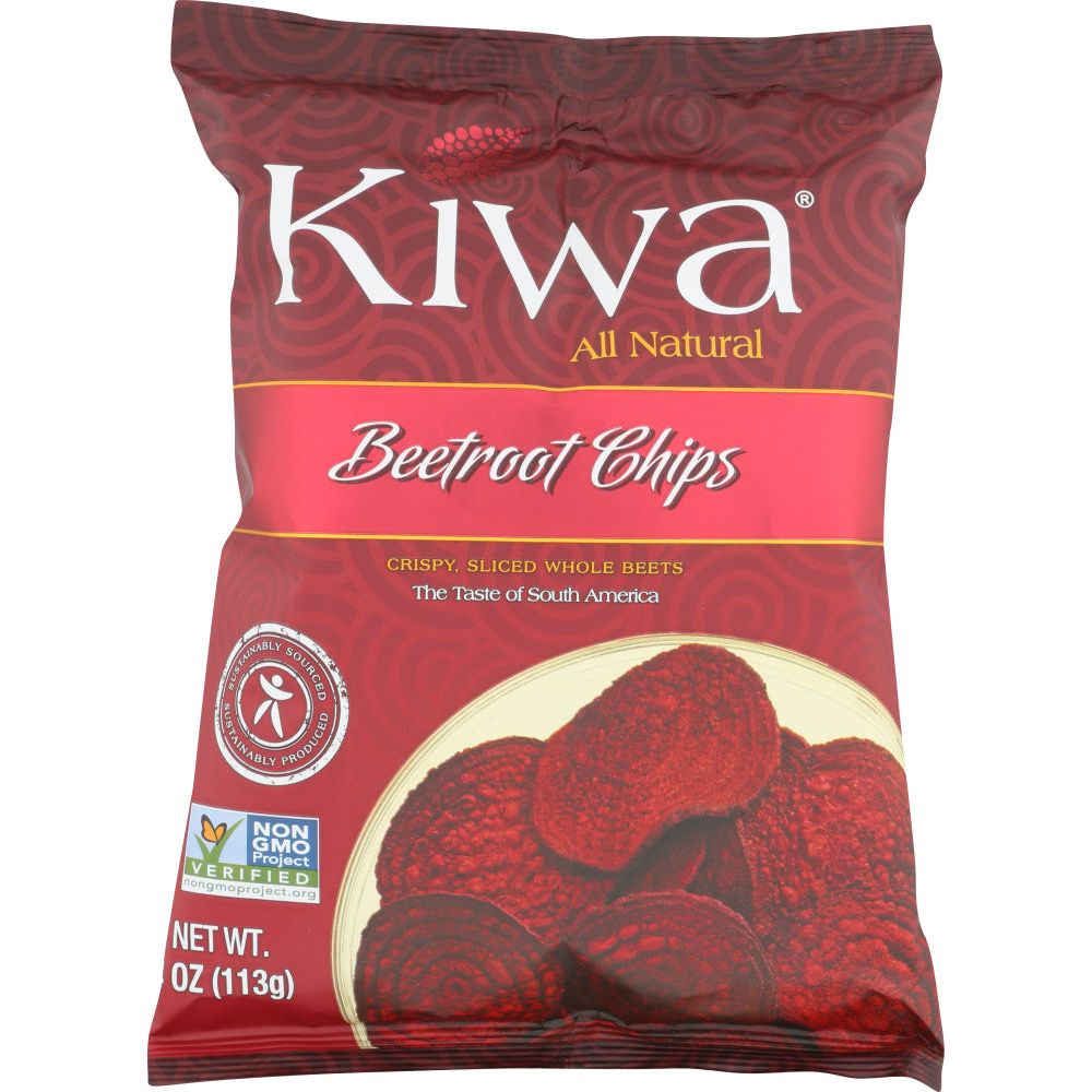 KIWA CHIPS: Chips Beetroot, 4 oz - #tag1# - #tag2#