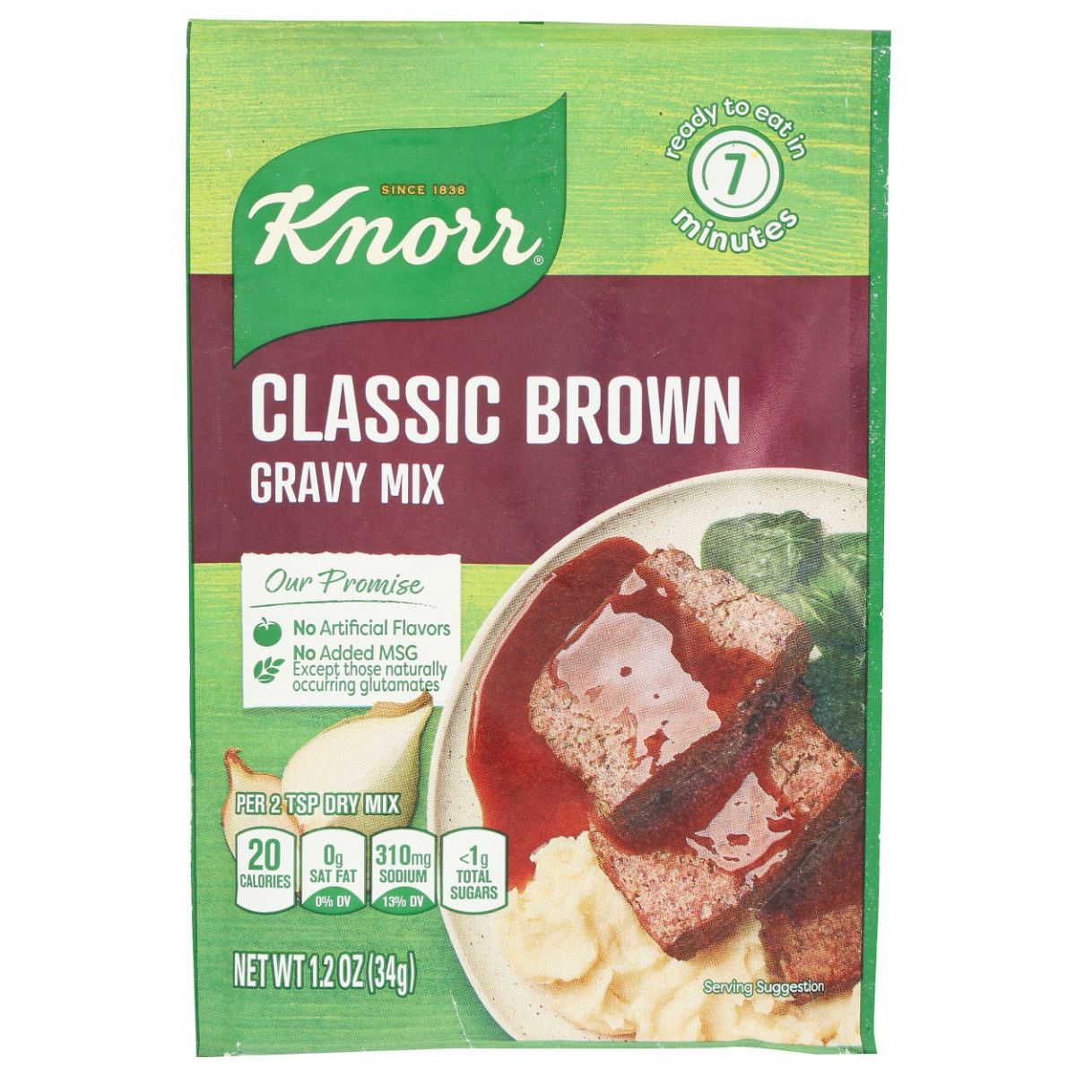 KNORR: Classic Brown Gravy Mix, 1.2 Oz - #tag1# - #tag2#