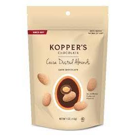 KOPPERS: Nuts Cocoa Dusted Almonds, 4 oz - #tag1# - #tag2#