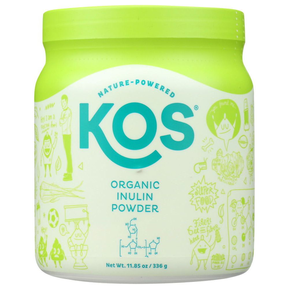 KOS: Organic Inulin Powder, 11.85 oz - #tag1# - #tag2#