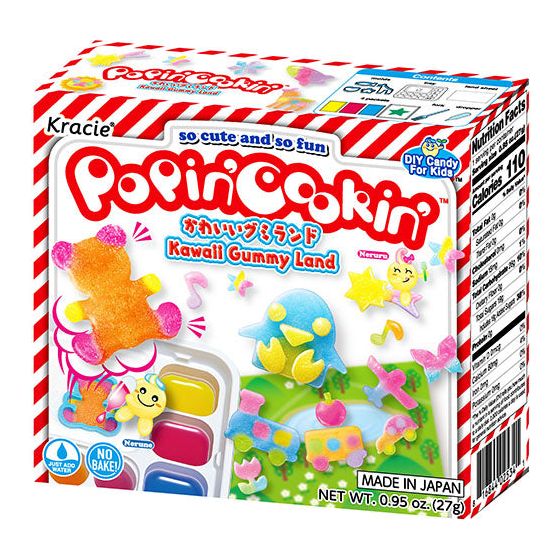 KRACIE: Popin Cookin Kawaii Gummy Land, 0.95 oz - #tag1# - #tag2#