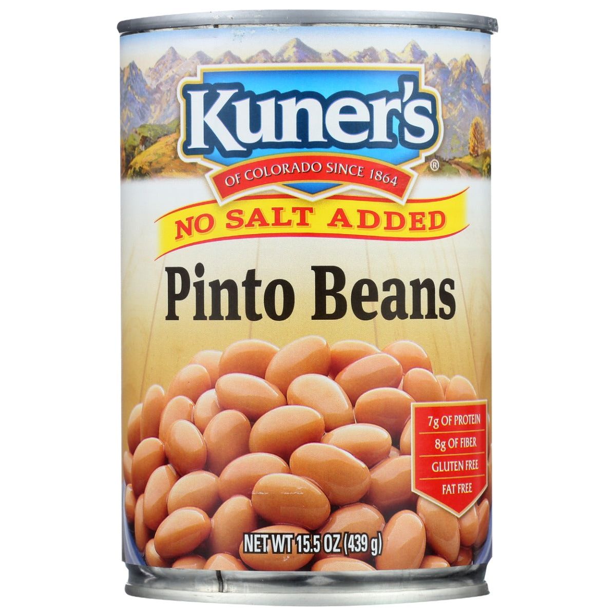 KUNERS: Pinto Beans No Salt Added, 15.5 oz - #tag1# - #tag2#