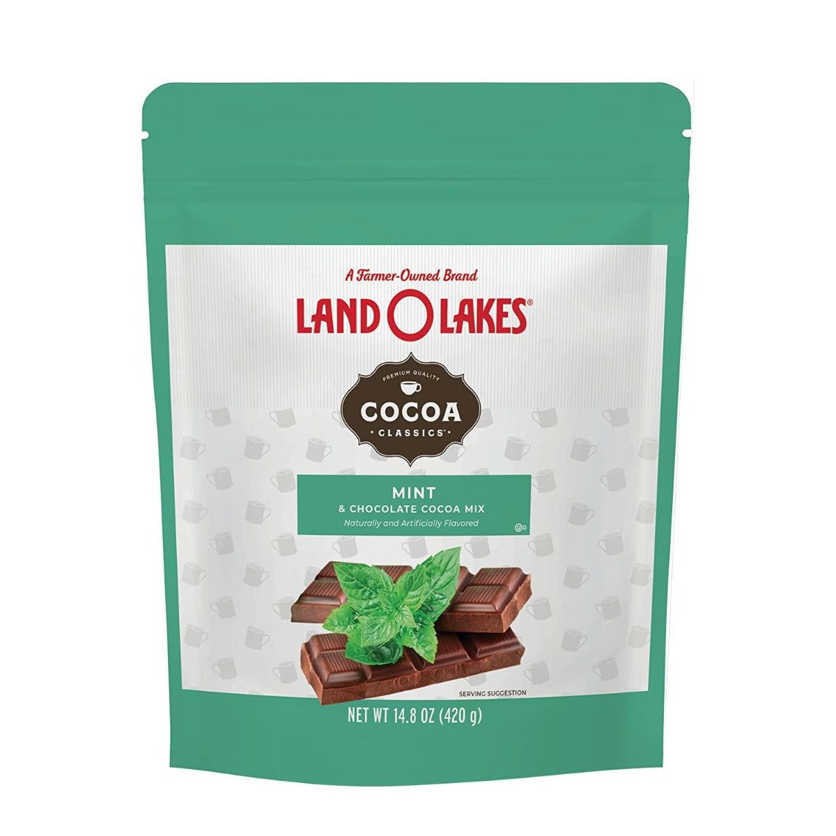 LAND O LAKES: Cocoa Mint And Choc Pouch, 14.8 oz - #tag1# - #tag2#