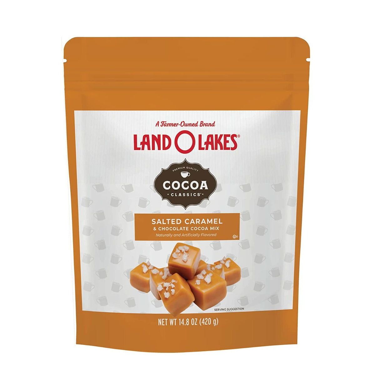 LAND O LAKES: Cocoa Salted Caramel Choc Pouch, 14.8 oz - #tag1# - #tag2#