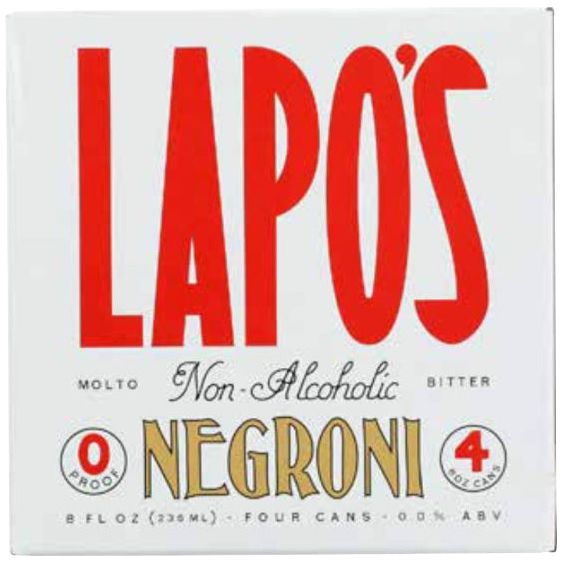 LAPOS: Non-Alcoholic Negroni Mocktail 4pk, 32 fo - #tag1# - #tag2#