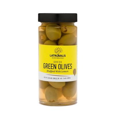LATROVALIS: Olive Grn Stuffed Lemon, 7.76 oz - #tag1# - #tag2#