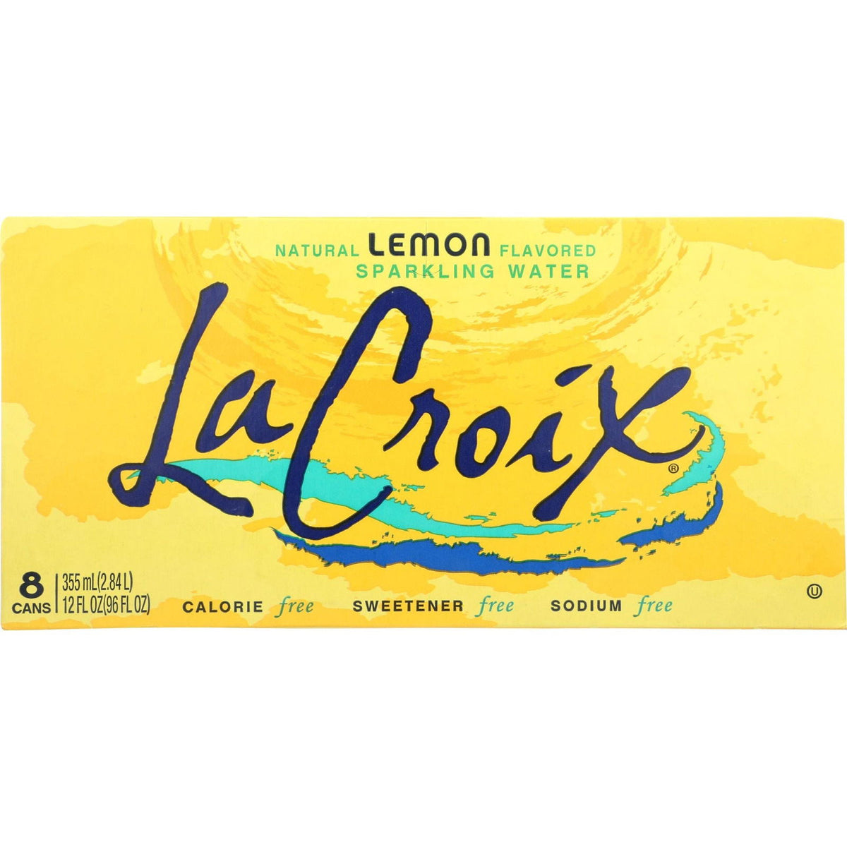 LA CROIX: Lemon Flavored Sparkling Water 8Pk, 96 fo - #tag1# - #tag2#