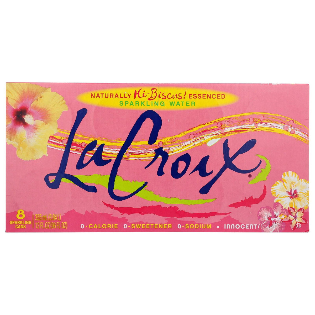 LA CROIX: Wtr Sprk Hibiscus 8Pk 12Z, 96 fo - #tag1# - #tag2#
