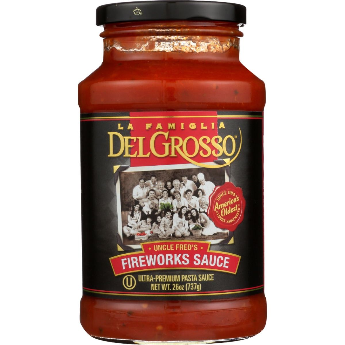 LA FAMIGLIA DELGROSSO: Fireworks Sauce, 26 oz - #tag1# - #tag2#
