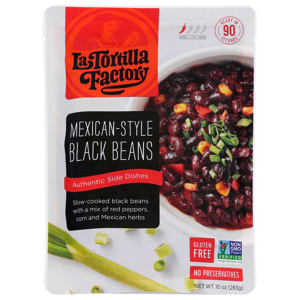 LA TORTILLA FACTORY: Beans Black Mex Styl, 10 oz - #tag1# - #tag2#