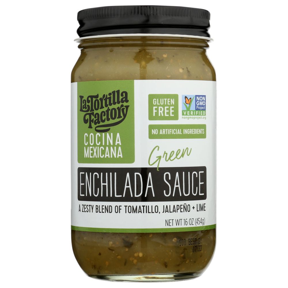 LA TORTILLA FACTORY: Sauce Green Enchilada, 16 oz - #tag1# - #tag2#