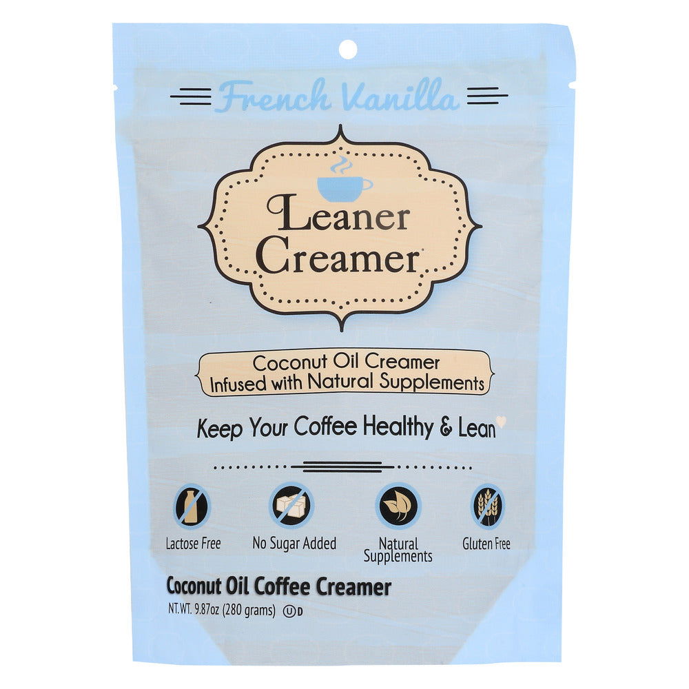 LEANER CREAMER: French Vanilla Creamer Refill Pouch, 9.87 oz - #tag1# - #tag2#