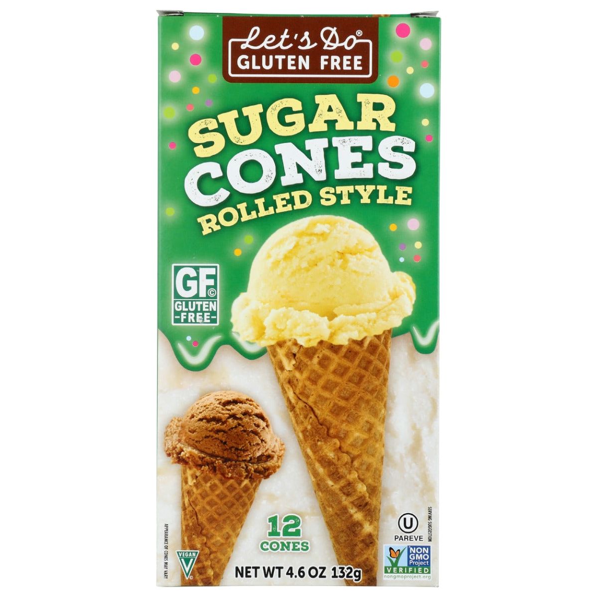 LETS DO ORGANICS: Gluten Free Sugar Cones, 4.6 oz - #tag1# - #tag2#