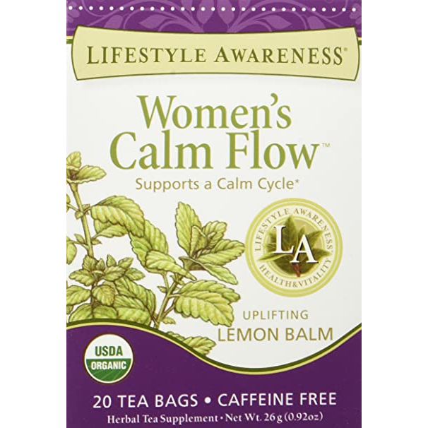 LIFESTYLE AWARENESS: Women's Calm Flow Tea, 20 bg - #tag1# - #tag2#
