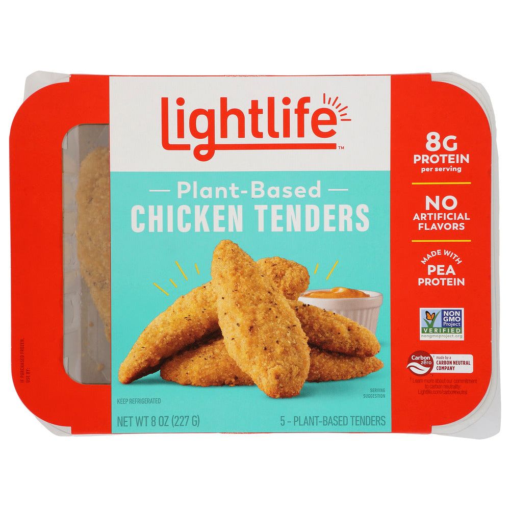 LIGHTLIFE: Chicken Tenders Plnt Bsd, 8 oz - #tag1# - #tag2#