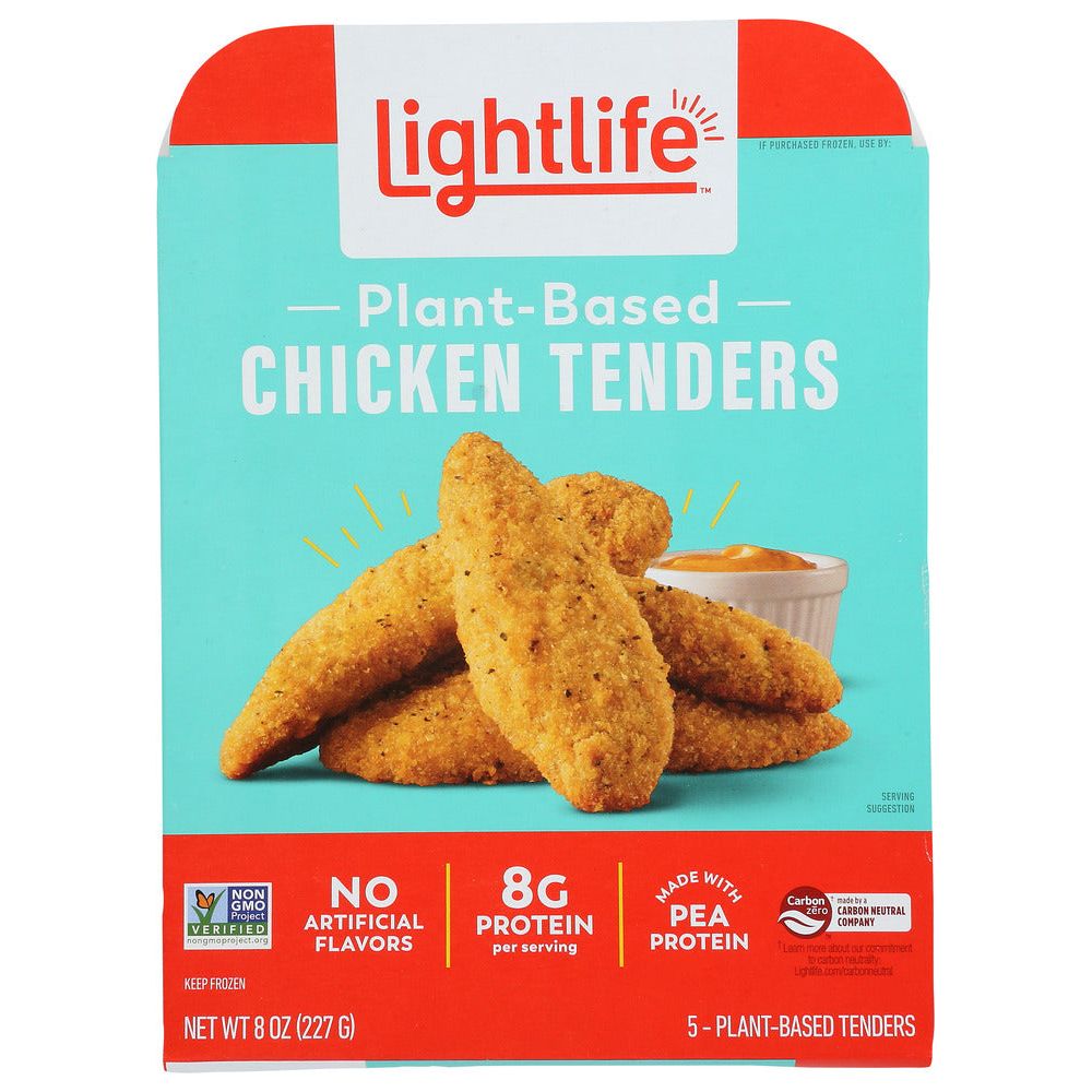 LIGHTLIFE: Plant Based Chicken Tenders, 8 oz - #tag1# - #tag2#