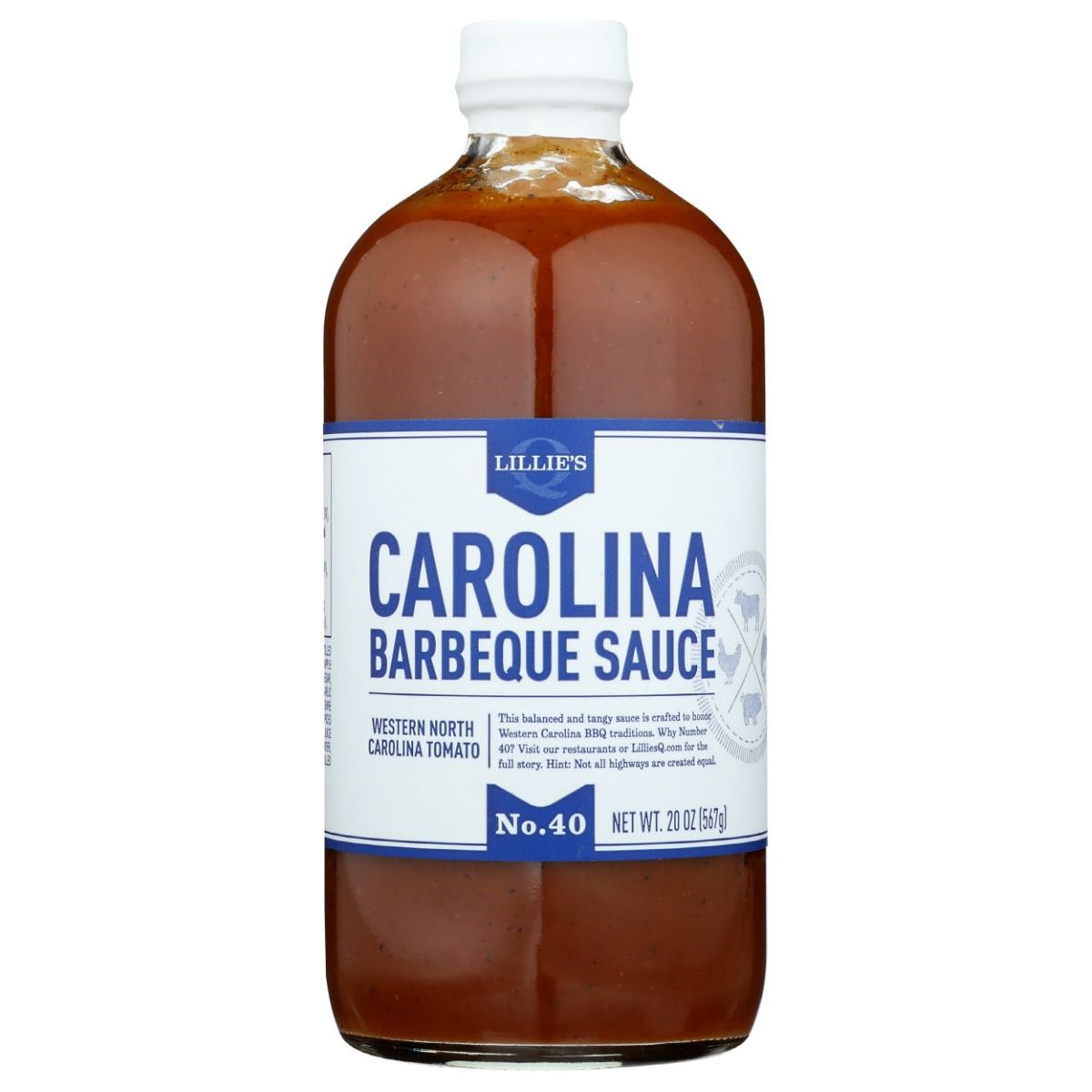 LILLIES Q: Carolina Barbeque Sauce, 20 oz - #tag1# - #tag2#