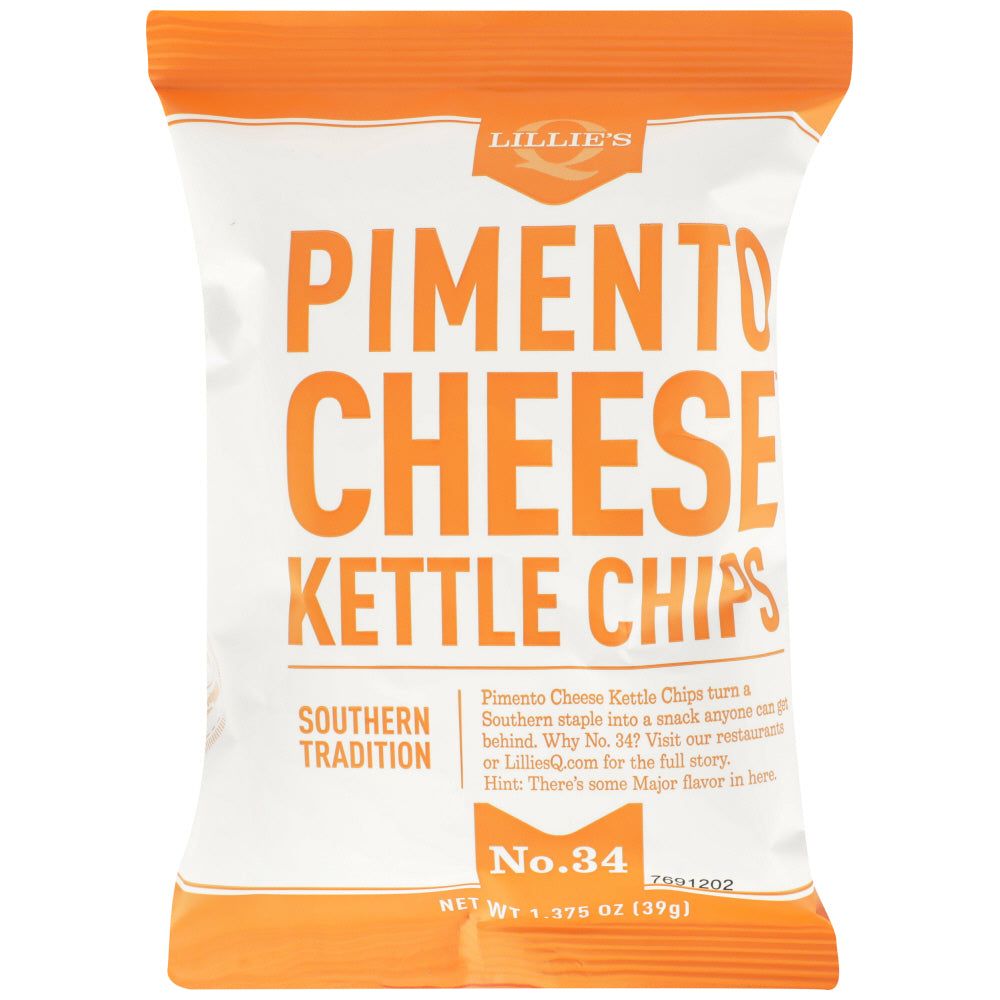 LILLIES Q: Kettles Chips Pimiento Cheese, 1.375 oz - #tag1# - #tag2#