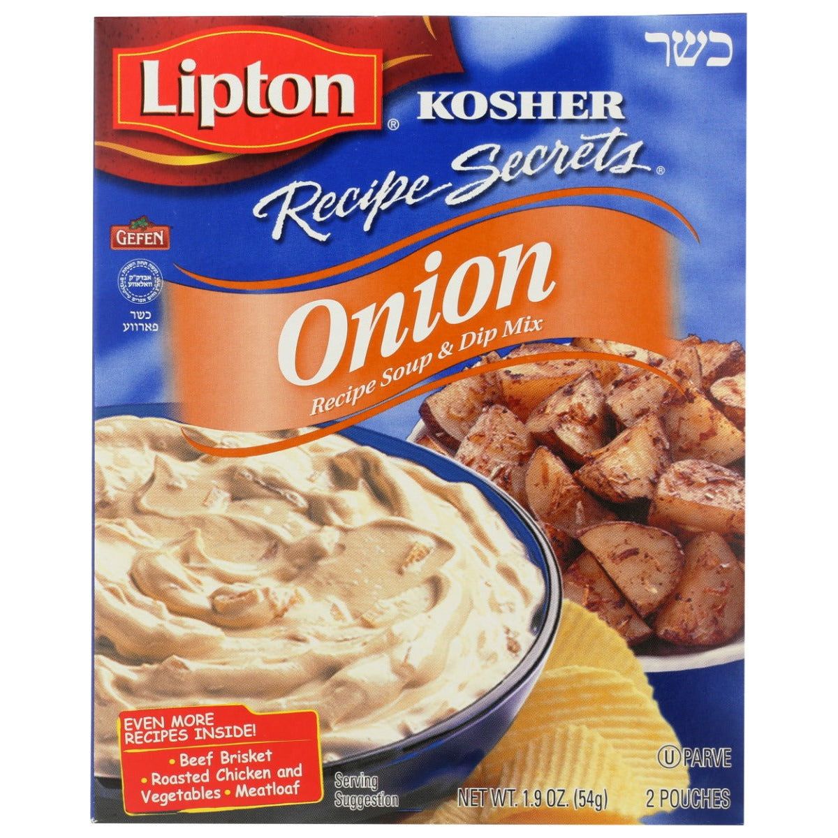LIPTON KOSHER: Recipe Secrets Onion Soup, 1.9 oz - Sunshine Co Op. - #tag1# - #tag2# - #tag3# - #tag4#