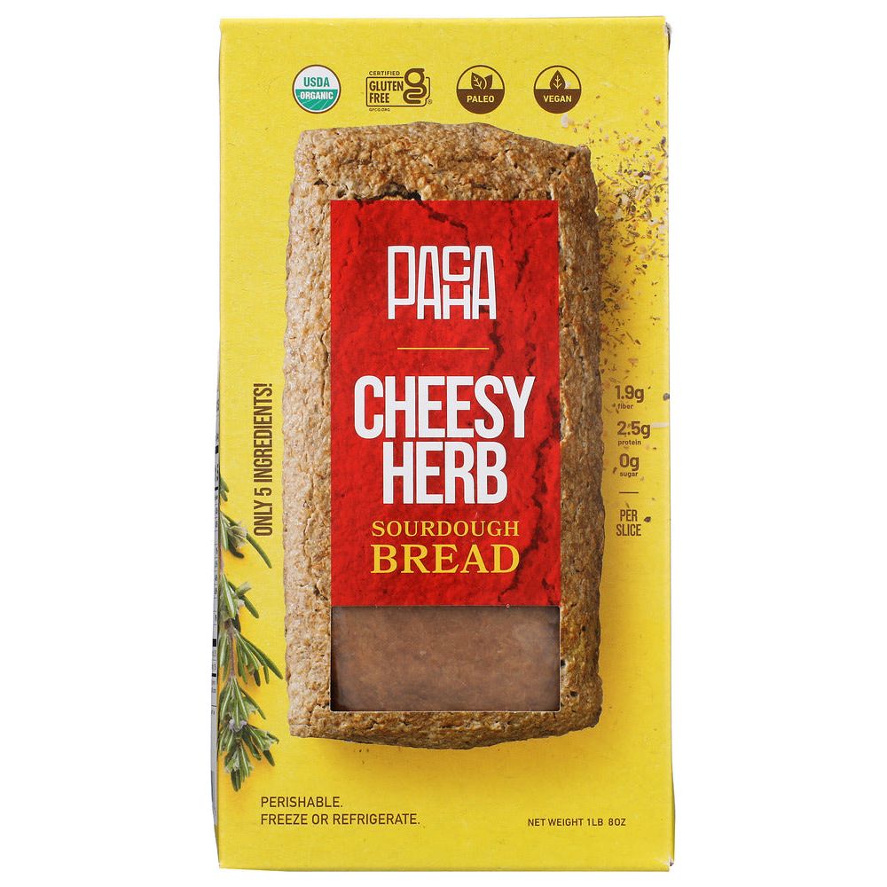 LIVE PACHA: Cheesy Herb Sourdough , 28 oz - #tag1# - #tag2#