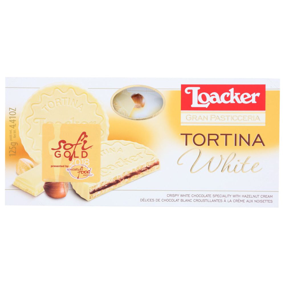 LOACKER: Tortina White, 4.41 oz - #tag1# - #tag2#
