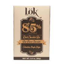 LOK FOODS: Bar Choc Drk 85 Pct Cco, 3 oz - #tag1# - #tag2#