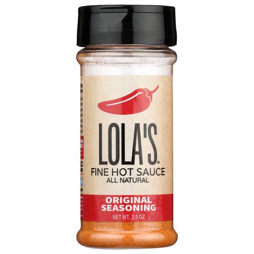 LOLAS FINE HOT SAUCE: Seasoning Original, 3.9 OZ - #tag1# - #tag2#